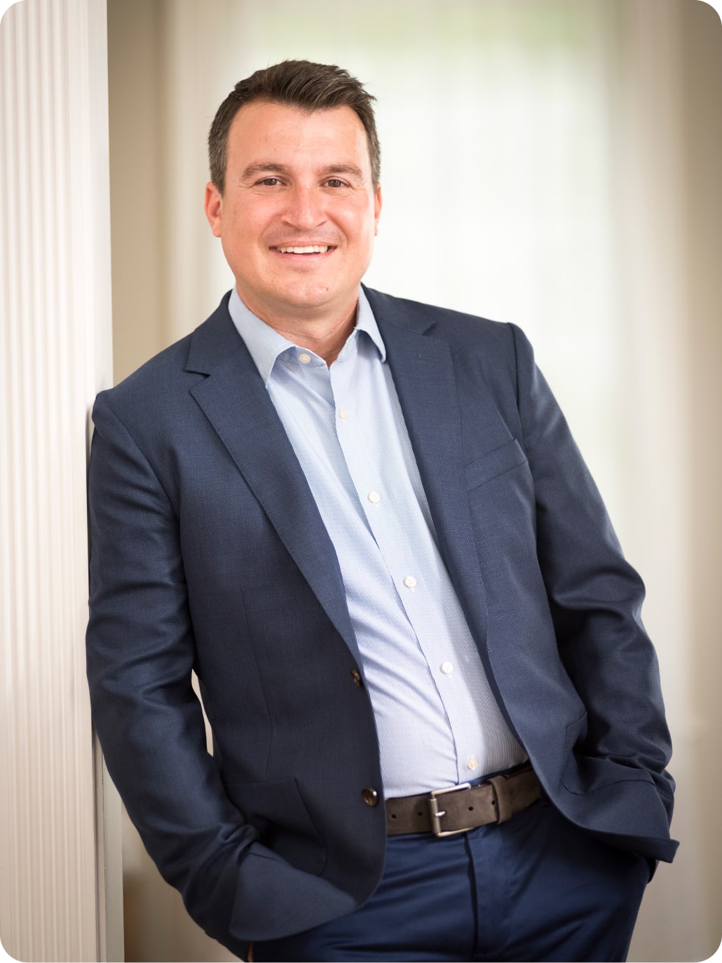 Matt Cross, leadership author, speaker, and advisor, sharing his background and expertise in leadership and change.